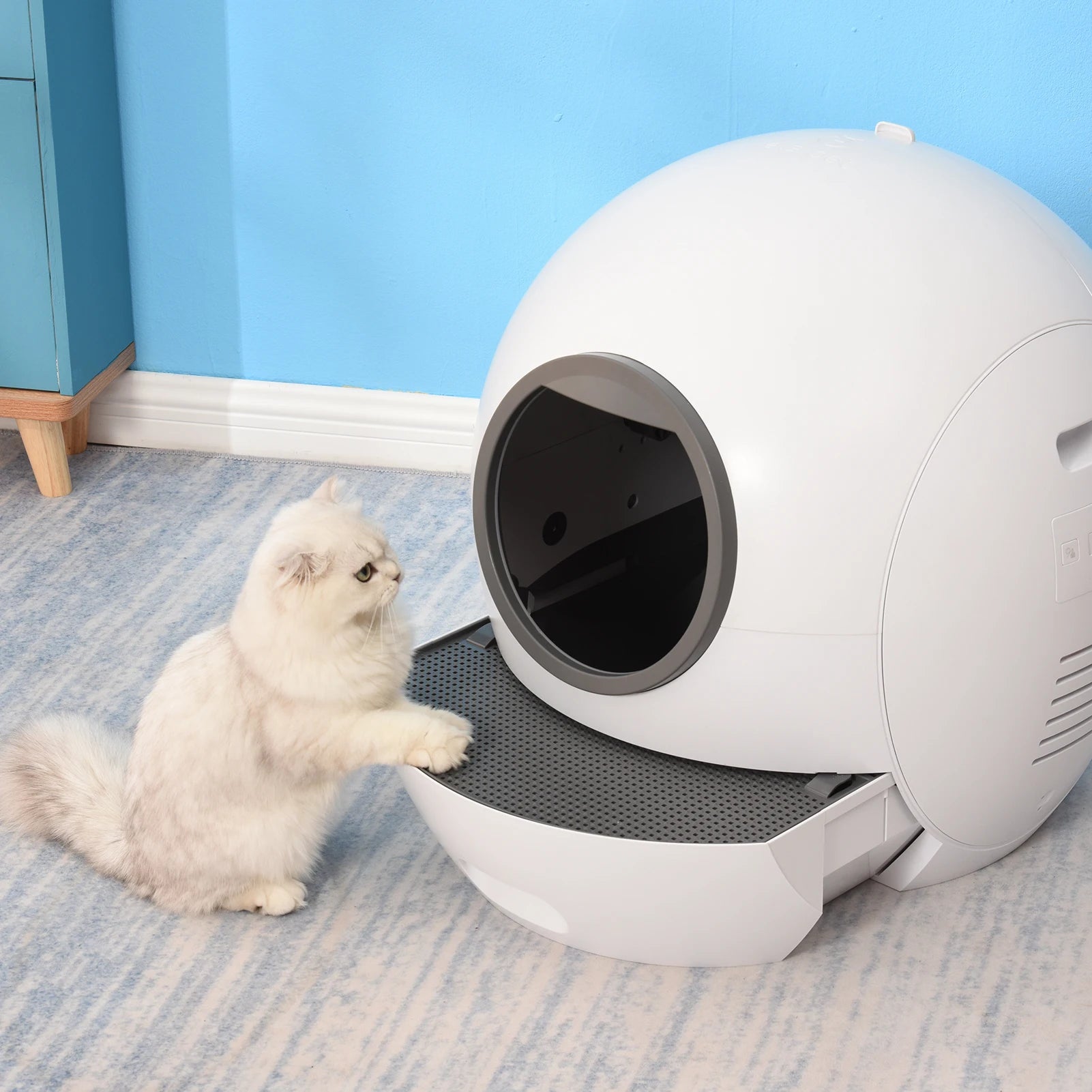 Cat tolilet Wifi Automatic Smart Litter Box Large Cat Toilet Drawer Type Fully Closed Anti Splash Self Cleaning Litter Box