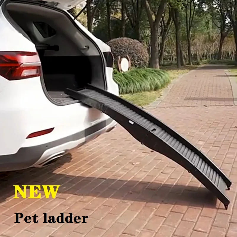 Non-Slip Plastic Ladder for Pet, Large Dog Ramp, Car Stairs, Cat Climbing, Safety Ramps, High Beds, SUV, Truck, New