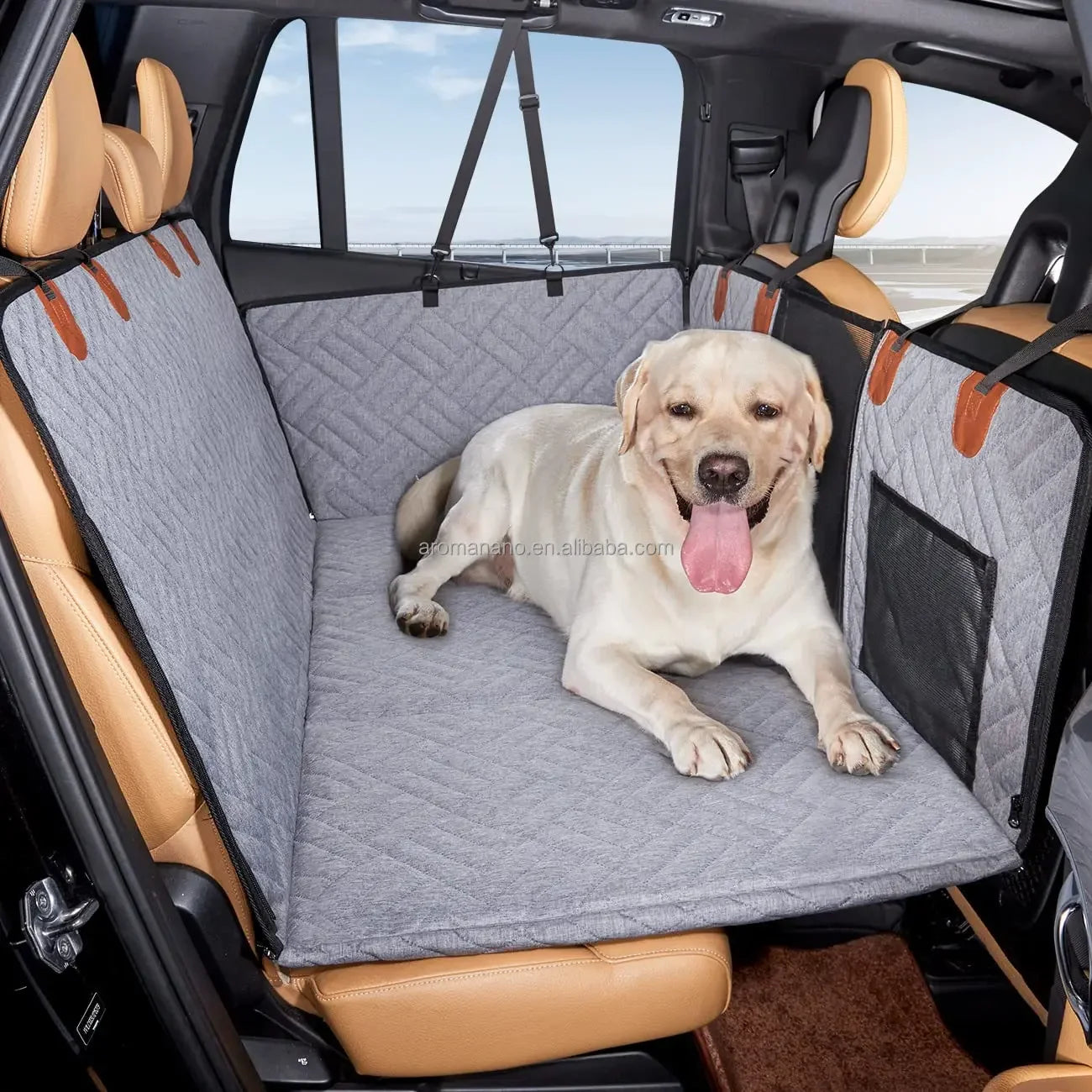 Back Seat Extender for Dogs Car  Cover    Bed Inflatable   Camping Air Mattress Hammock   Travel