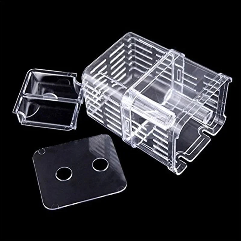 Multifunctional Fish Tank High Definition Fish Breeding Isolation Box Aquarium Breeder Fish Tank Double Guppy Incubator