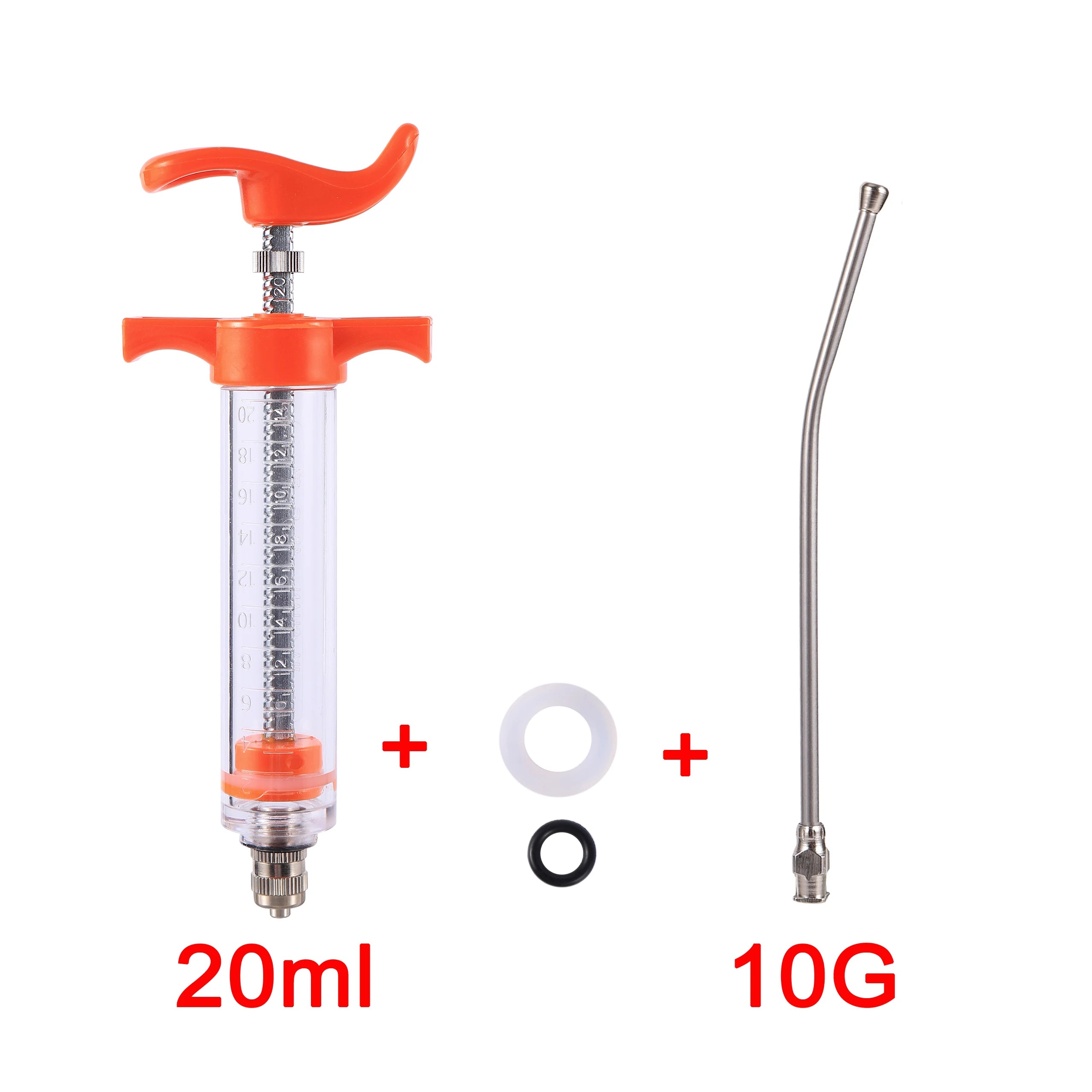 High Quality 10ml 20ml Parrot Feeding Syringe  Parrots Bird Feeders Syringe  Bird Feeder Milk Syringe Needle Pet Feeder