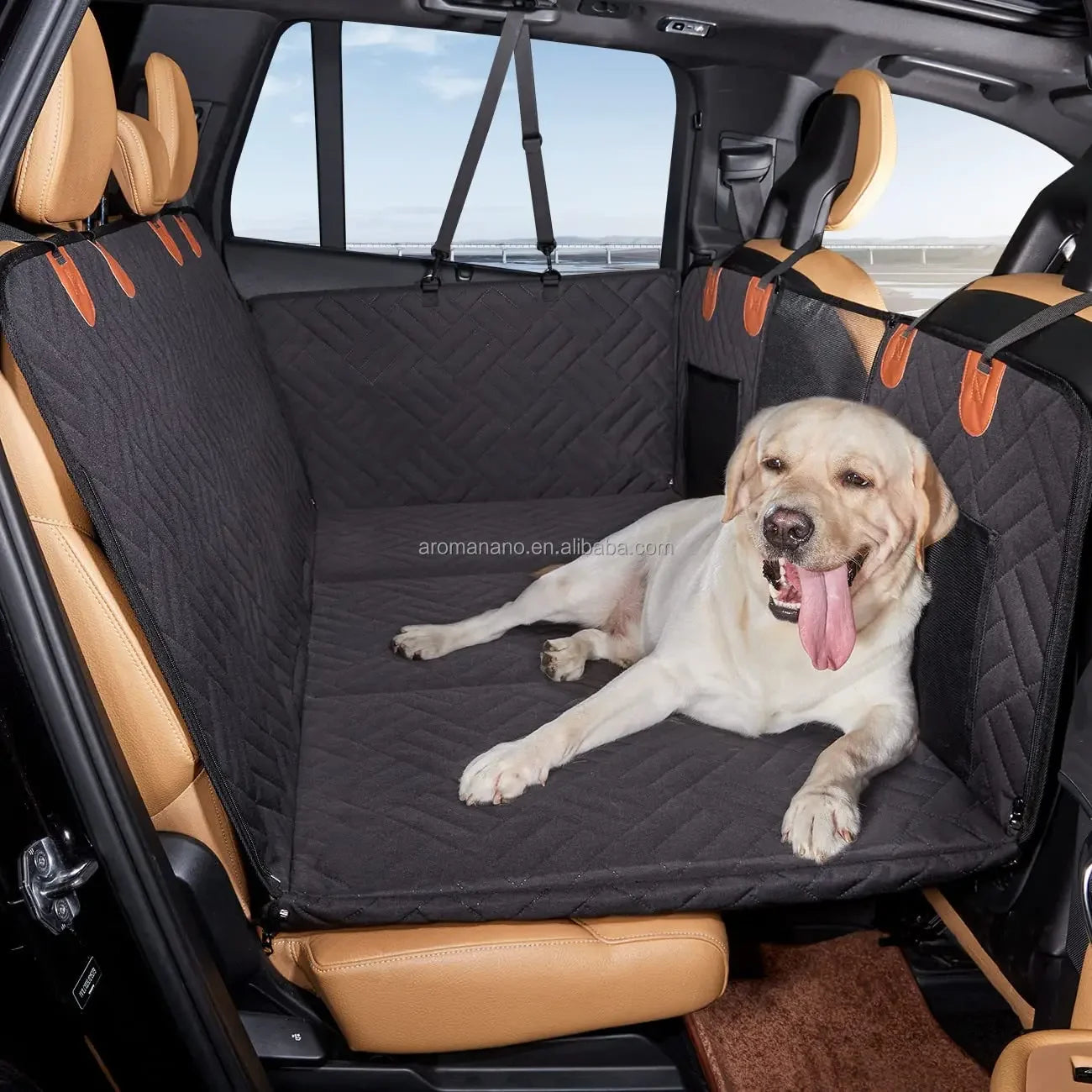 Back Seat Extender for Dogs Car  Cover    Bed Inflatable   Camping Air Mattress Hammock   Travel