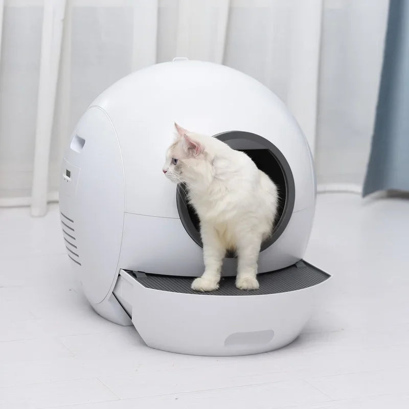 Cat tolilet Wifi Automatic Smart Litter Box Large Cat Toilet Drawer Type Fully Closed Anti Splash Self Cleaning Litter Box