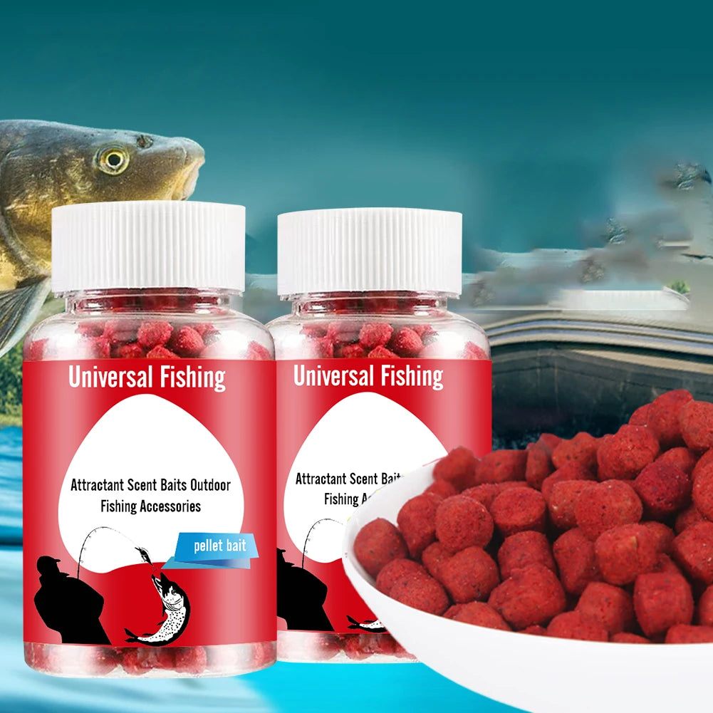 Fish Attractant Fishing Groundbait Universal Concentrated Fish Bait Fishing Food Bait Aquatic Feed for Bass Carp Fishing