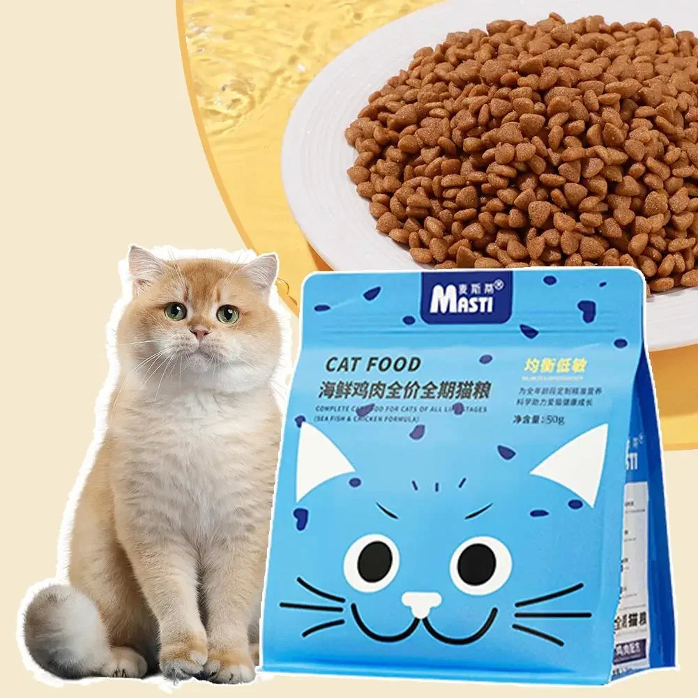 Cat Food Masti Whole Cat Phase 500g/1.5kg Adult Kitten Kitten Supplement General Cat Staple Food