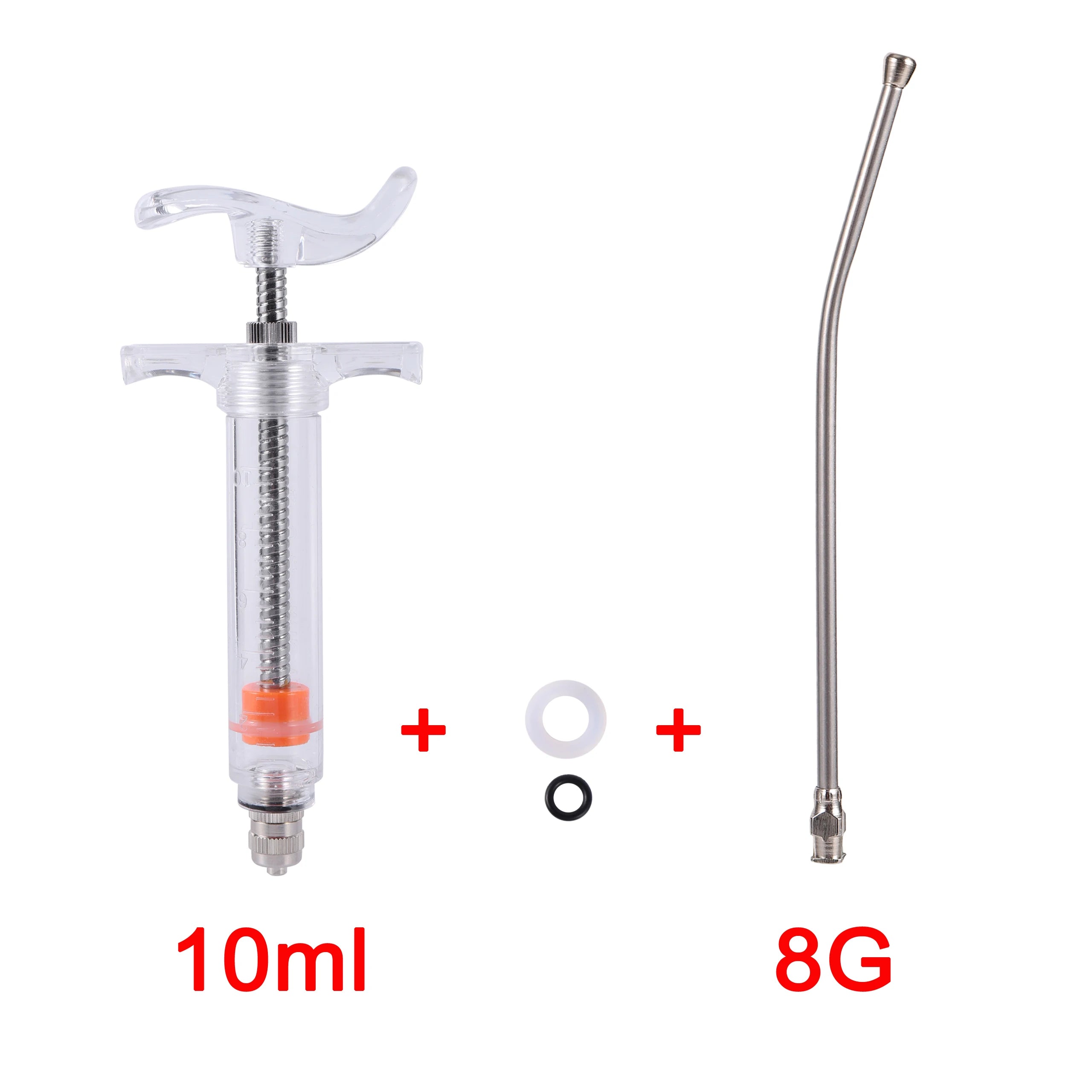 High Quality 10ml 20ml Parrot Feeding Syringe  Parrots Bird Feeders Syringe  Bird Feeder Milk Syringe Needle Pet Feeder