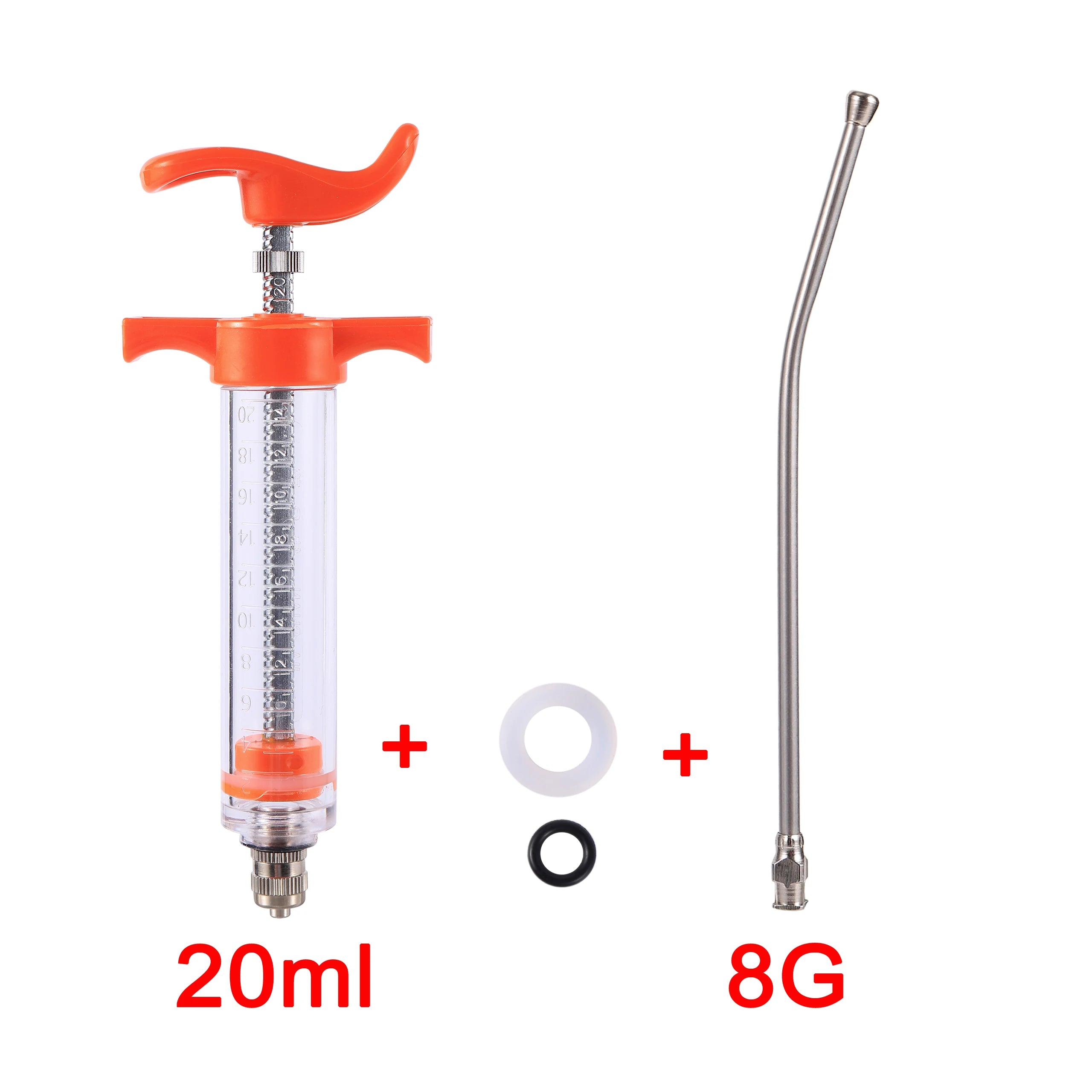 High Quality 10ml 20ml Parrot Feeding Syringe  Parrots Bird Feeders Syringe  Bird Feeder Milk Syringe Needle Pet Feeder