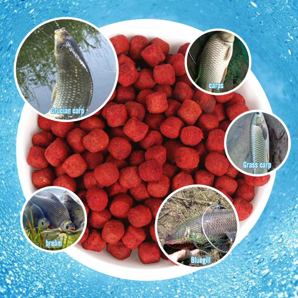 Fish Attractant Fishing Groundbait Universal Concentrated Fish Bait Fishing Food Bait Aquatic Feed for Bass Carp Fishing