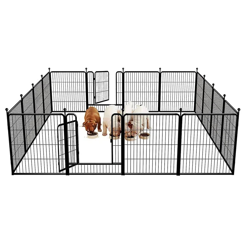 Hot Product Foldable Pet Fence Big Fine Workmanship Dog Fence with Window