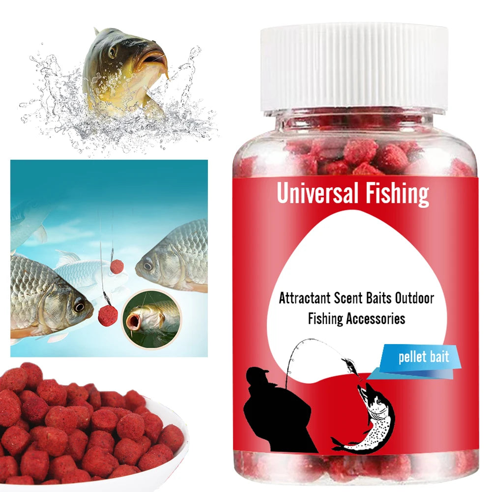 Fish Attractant Fishing Groundbait Universal Concentrated Fish Bait Fishing Food Bait Aquatic Feed for Bass Carp Fishing